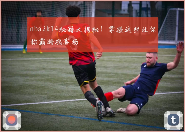 nba2k14秘籍大揭秘！掌握这些让你称霸游戏赛场